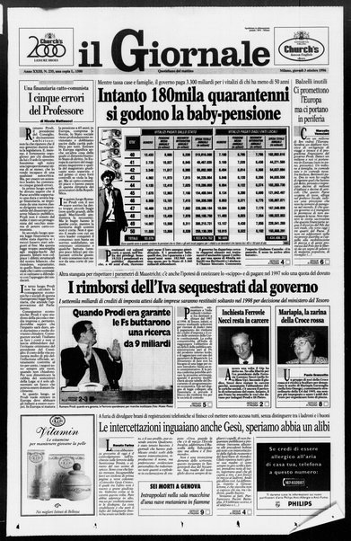 Il giornale : quotidiano del mattino